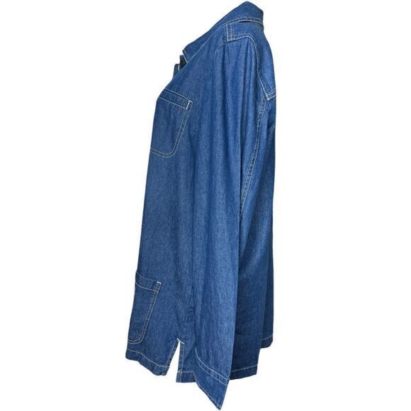 APPLESEEDS Barn Jacket‎ Denim Jacket Jean Jacket Size Large - Picture 4 of 8